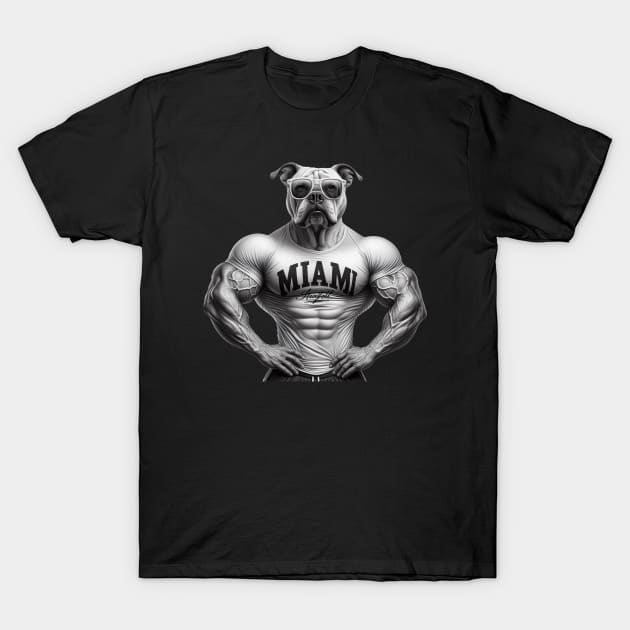 Miami Gym T-Shirt by Americansports